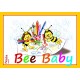 Carte de colorat "Bee Baby"